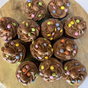 Chocolate Pick n Mix Cupcakes