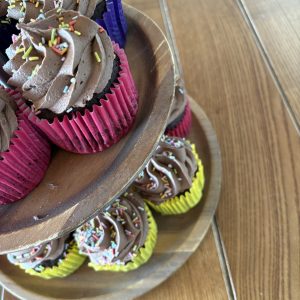 Chocolate Sprinkle Cupcakes