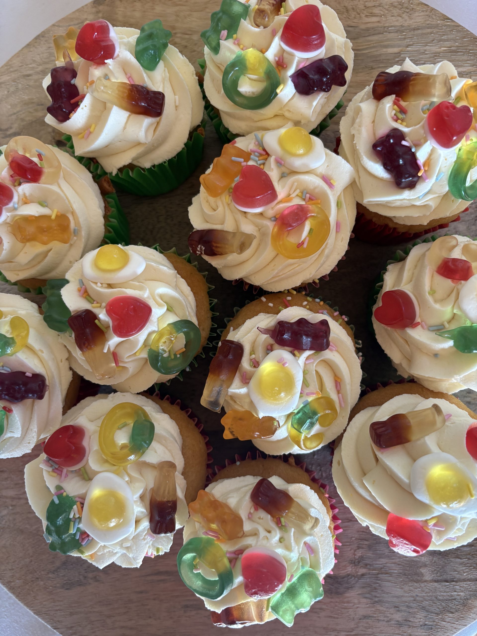 Vanilla Pick n Mix Cupcakes