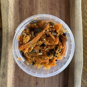 Homemade Millets Carrot Salad