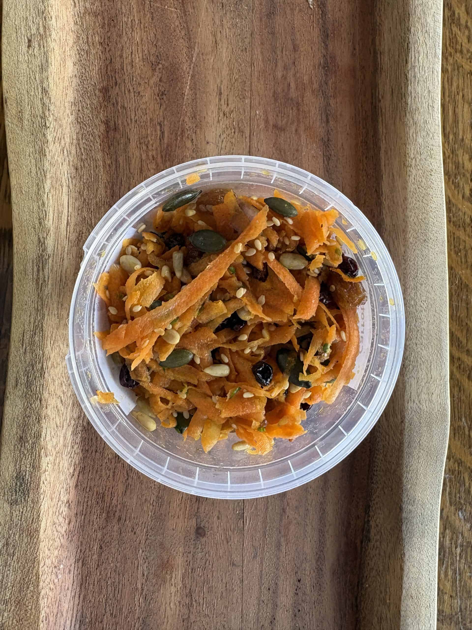 Homemade Millets Carrot Salad