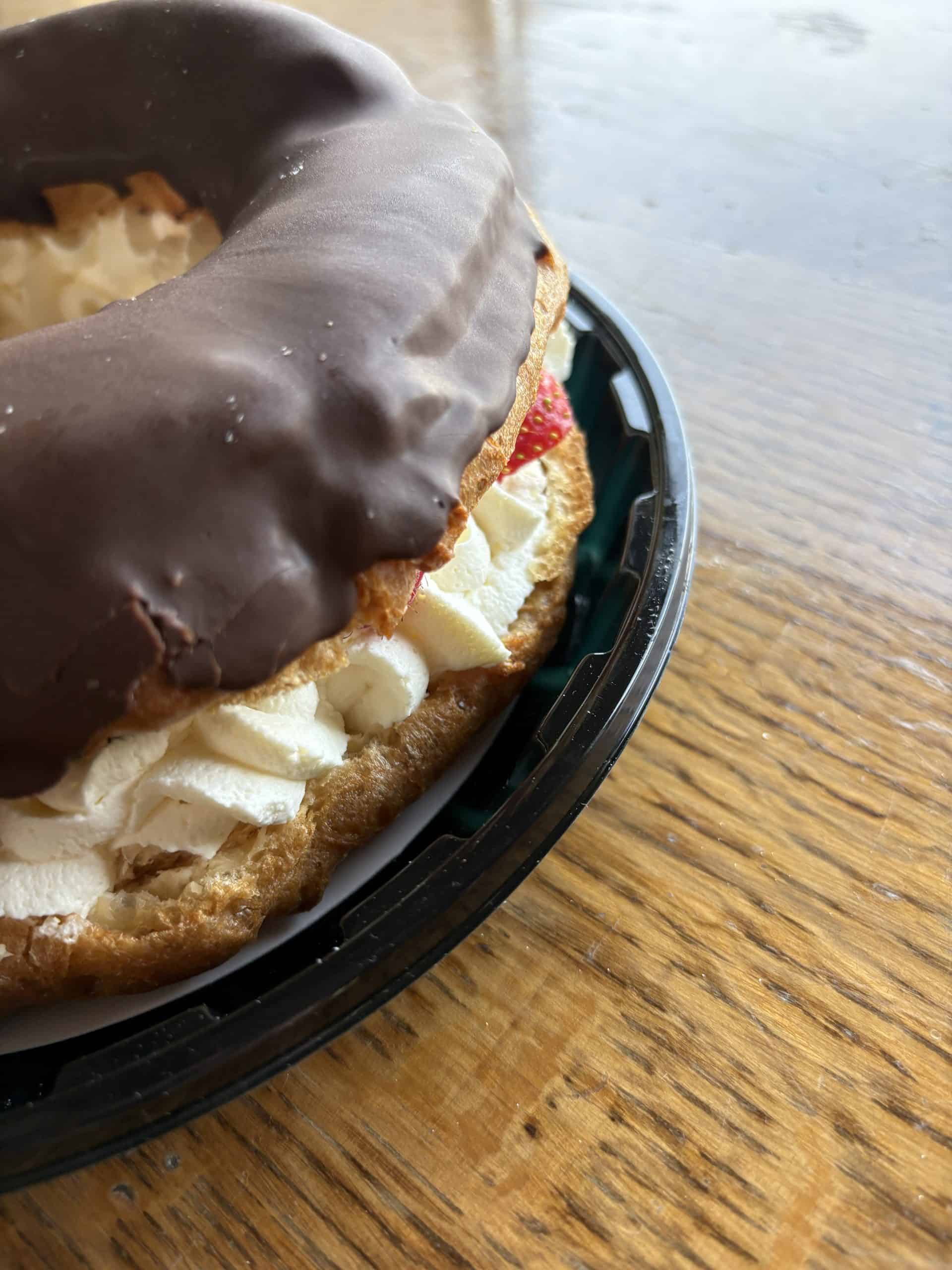 Millets Handmade Fresh Cream Choux Ring - Image 2